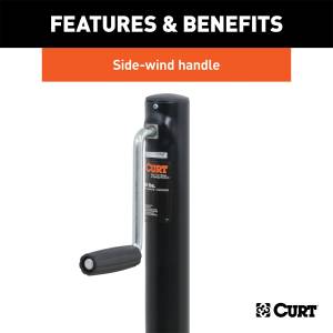 CURT - CURT A-Frame Tongue Jack 28204 - Image 4