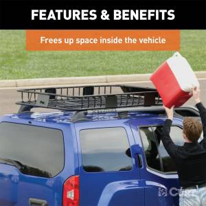 CURT - CURT Roof Mounted Cargo Rack Extension 18117 - Image 3
