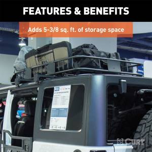 CURT - CURT Roof Mounted Cargo Rack Extension 18117 - Image 6