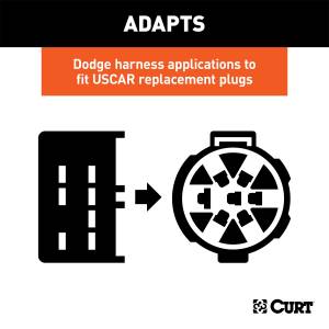 CURT - CURT Electrical Adapter 57300 - Image 3