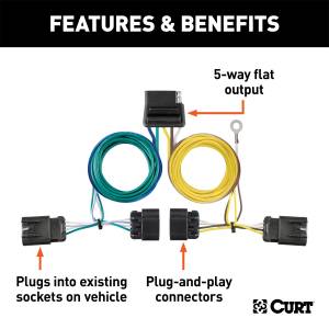 CURT - CURT Custom Wiring Harness 56594 - Image 3