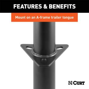 CURT - CURT A-Frame Tongue Jack 28202 - Image 3