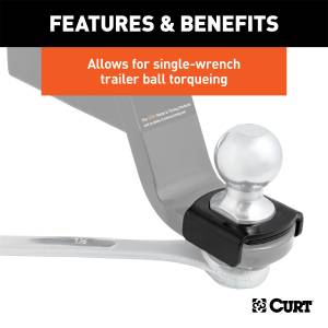 CURT - CURT Ball Mount Tongue Sleeve 45007 - Image 3
