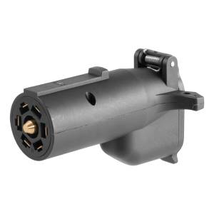 CURT - CURT 7-Way Round RV To 6-Way Round Adapter 57726 - Image 1