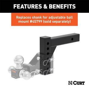 CURT - CURT Replacement Shank 45059 - Image 3