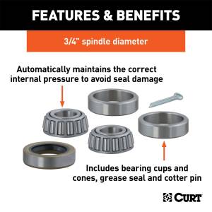 CURT - CURT Wheel Bearing Kit 23209 - Image 2