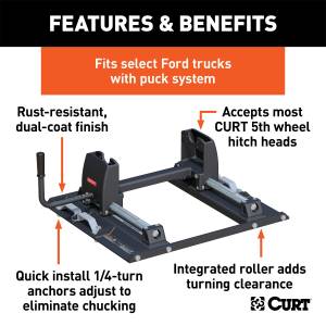 CURT - CURT Fifth Wheel Roller Mount Adapter 16020 - Image 2