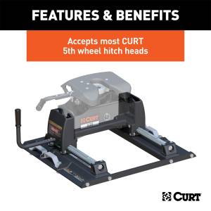 CURT - CURT Fifth Wheel Roller Mount Adapter 16020 - Image 3