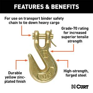 CURT - CURT Clevis Grab Hook 81502 - Image 2