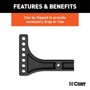 CURT - CURT Adjustable Weight Distribution Shanks 17131 - Image 3