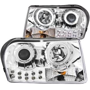Anzo USA - Anzo USA Projector Headlight Set w/Halo 121136 - Image 1