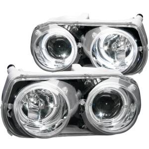 Anzo USA - Anzo USA Projector Headlight Set w/Halo 121004 - Image 1