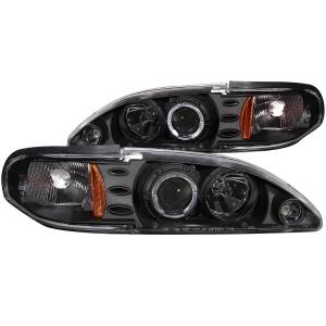 Anzo USA - Anzo USA Projector Headlight Set w/Halo 121038 - Image 1