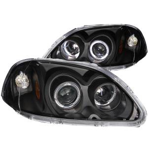 Anzo USA - Anzo USA Projector Headlight Set w/Halo 121068 - Image 1