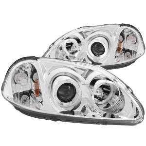 Anzo USA - Anzo USA Projector Headlight Set w/Halo 121069 - Image 1