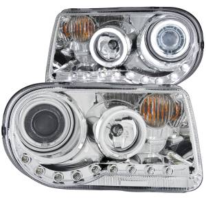 Anzo USA - Anzo USA Projector Headlight Set w/Halo 121250 - Image 1