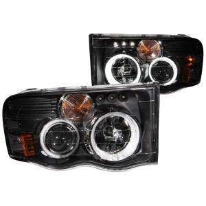 Anzo USA - Anzo USA Projector Headlight Set w/Halo 111166 - Image 1