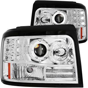 Anzo USA - Anzo USA Projector Headlight Set w/Halo 111183 - Image 1