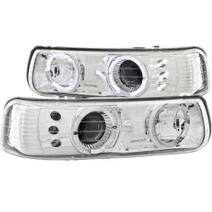 Anzo USA - Anzo USA Projector Headlight Set w/Halo 111190 - Image 1