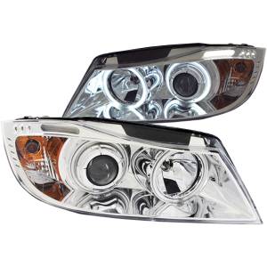 Anzo USA - Anzo USA Projector Headlight Set w/Halo 121336 - Image 1