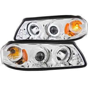 Anzo USA - Anzo USA Projector Headlight Set w/Halo 121340 - Image 1