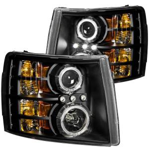 Anzo USA - Anzo USA Projector Headlight Set w/Halo 111200 - Image 1