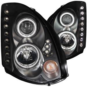 Anzo USA - Anzo USA Projector Headlight Set w/Halo 121363 - Image 1