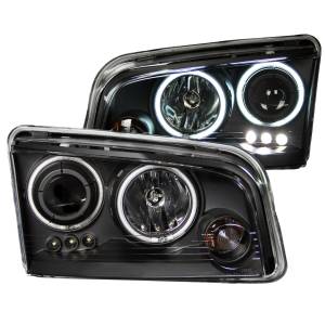 Anzo USA - Anzo USA Projector Headlight Set w/Halo 121381 - Image 1