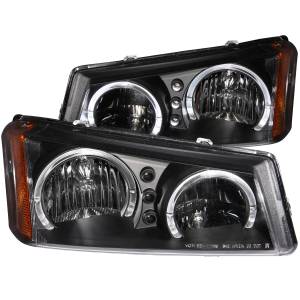 Anzo USA - Anzo USA Crystal Headlight Set w/Halo 111212 - Image 1