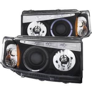 Anzo USA - Anzo USA Projector Headlight Set w/Halo 121347 - Image 1