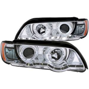 Anzo USA - Anzo USA Projector Headlight Set w/Halo 121397 - Image 1