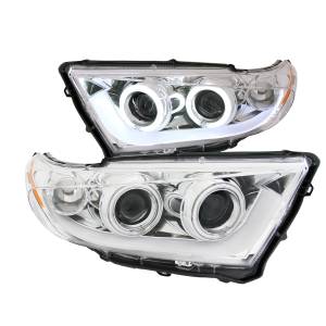 Anzo USA - Anzo USA Projector Headlight Set w/Halo 111261 - Image 1