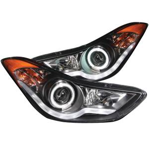 Anzo USA - Anzo USA Projector Headlight Set w/Halo 121456 - Image 1