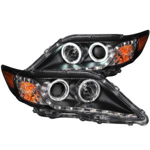 Anzo USA - Anzo USA Crystal Headlight Set w/Halo 121442 - Image 1