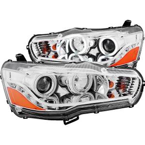 Anzo USA - Anzo USA Projector Headlight Set w/Halo 121427 - Image 1