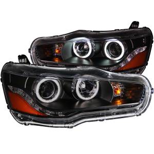 Anzo USA - Anzo USA Projector Headlight Set w/Halo 121428 - Image 1