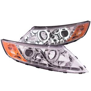 Anzo USA - Anzo USA Projector Headlight Set w/Halo 121459 - Image 1