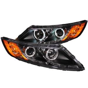 Anzo USA - Anzo USA Projector Headlight Set w/Halo 121460 - Image 1