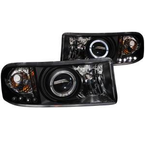 Anzo USA - Anzo USA Projector Headlight Set w/Halo 111196 - Image 1