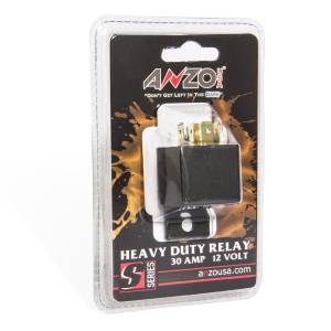 Anzo USA - Anzo USA 12-Volt DC 30 Amp Relay 851063 - Image 1