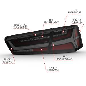 Anzo USA - Anzo USA Tail Light Assembly 321351 - Image 4