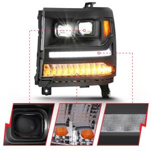 Anzo USA - Anzo USA LED Projector Headlight 111420 - Image 4