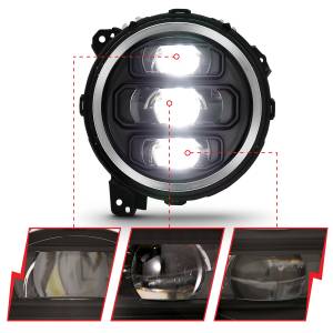Anzo USA - Anzo USA LED Projector Headlight 111466 - Image 2