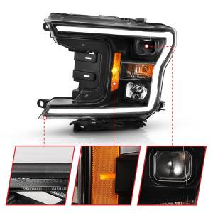 Anzo USA - Anzo USA Projector Headlight Set w/Halo 111467 - Image 3