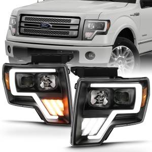 Anzo USA - Anzo USA Projector Headlight Set w/Halo 111469 - Image 1