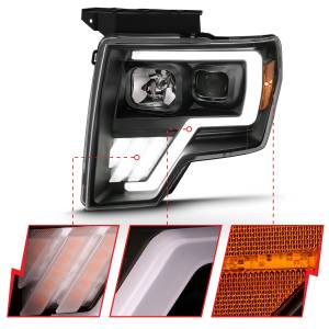 Anzo USA - Anzo USA Projector Headlight Set w/Halo 111469 - Image 3