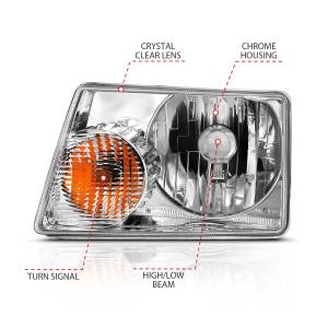 Anzo USA - Anzo USA Crystal Headlight Set 111473 - Image 3