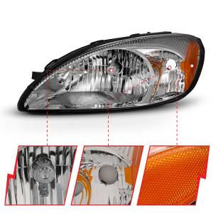 Anzo USA - Anzo USA Crystal Headlight Set 121554 - Image 2