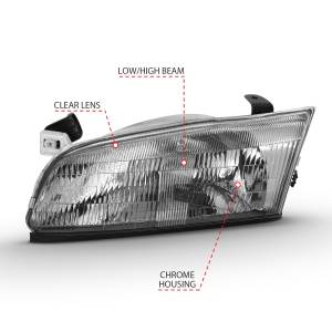 Anzo USA - Anzo USA Crystal Headlight Set 121555 - Image 3