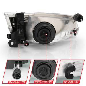 Anzo USA - Anzo USA Crystal Headlight Set 121555 - Image 4